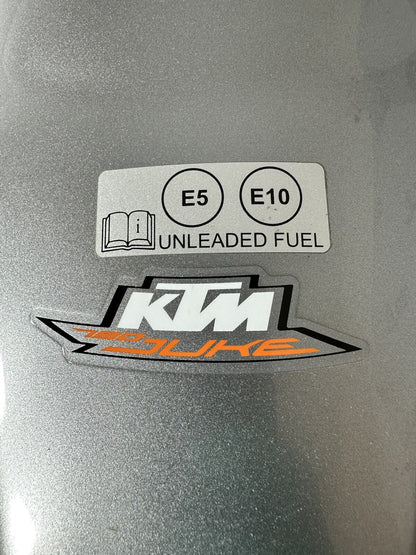 KTM 790 Duke 2020 Fuel Tank Petrol Tank Silver 3766 Miles 2018 2019 OEM *UK ONLY