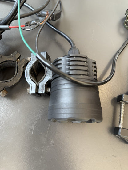 Triumph Trident 660 Fog Spot Lights Headlight Driving Lamp & Switch 2021-2024