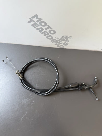 Suzuki Gsxs 125 2017 - 2021 Throttle Cables Suzuki GSXS 125 Throttle Cables OEM
