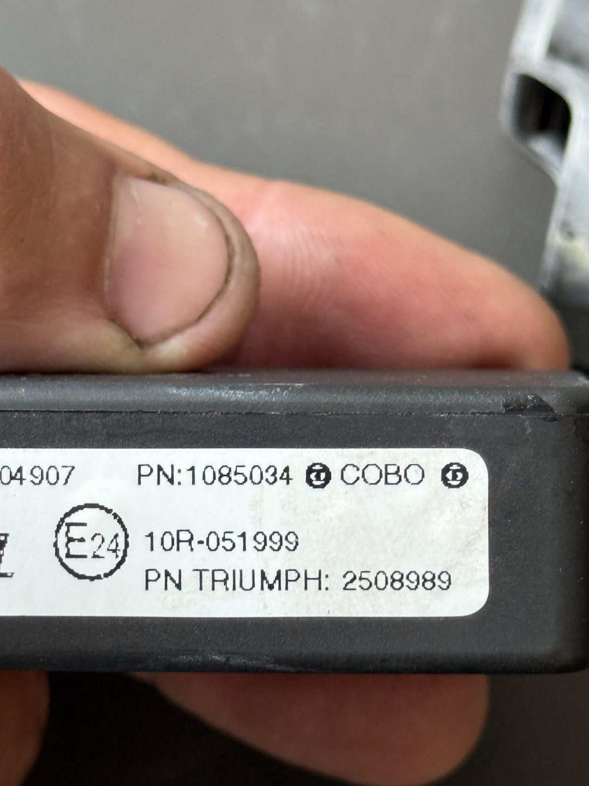 TRIUMPH TRIDENT 660 Bluetooth Module 2508989 Trident 660 Module OEM T2508989