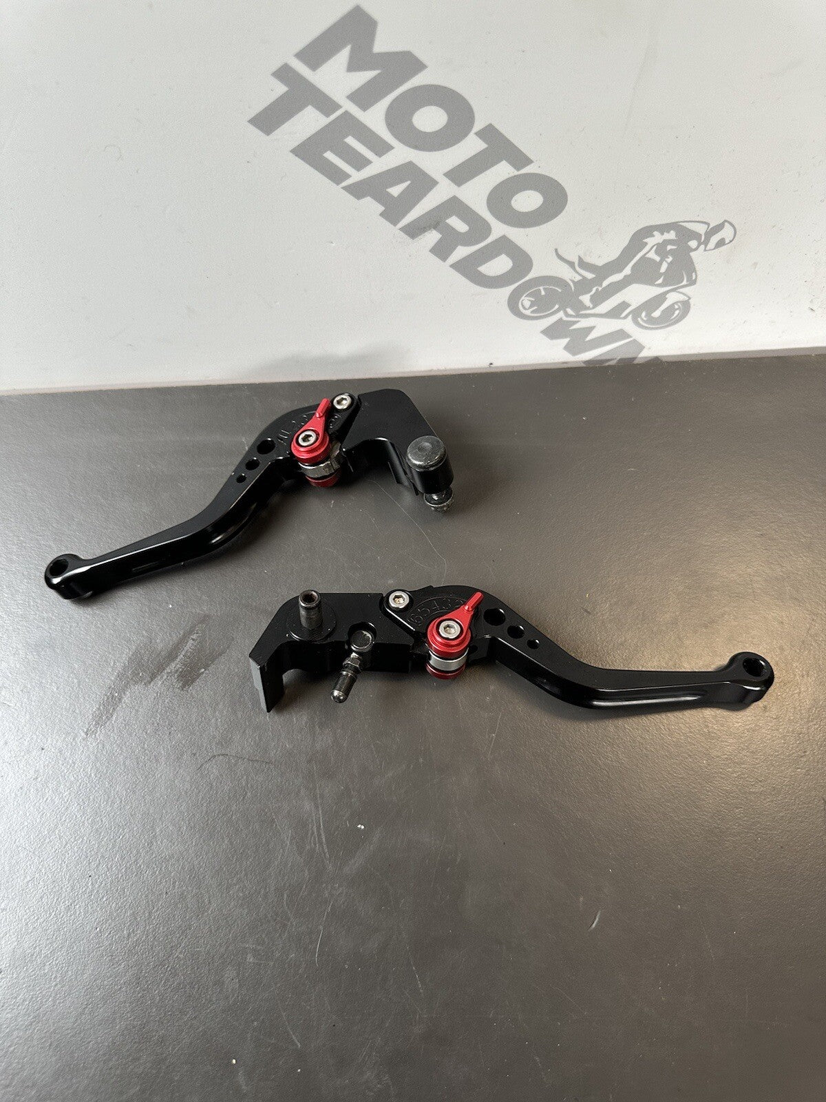 Evotech Short Clutch and Brake Lever set - Aprilia Tuono V4 1100 Factory 2017-