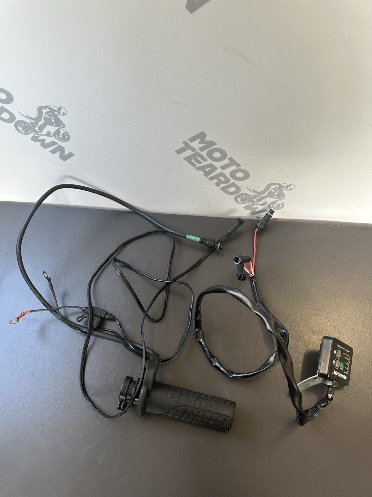 Triumph Street Triple 675 675R Oxford heated grips SPARES / REPAIRS DESCRIPTION