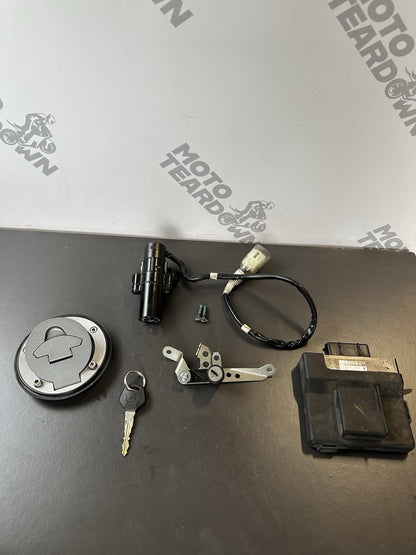 YAMAHA MT-03 Lock Set ECU complete lockset Yamaha MT03 Lock Set 2020-