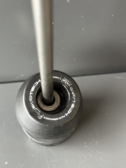Evotech Rear Spindle Bobbins - Triumph Street Triple 765RS EVO TECH Rear Bobbin