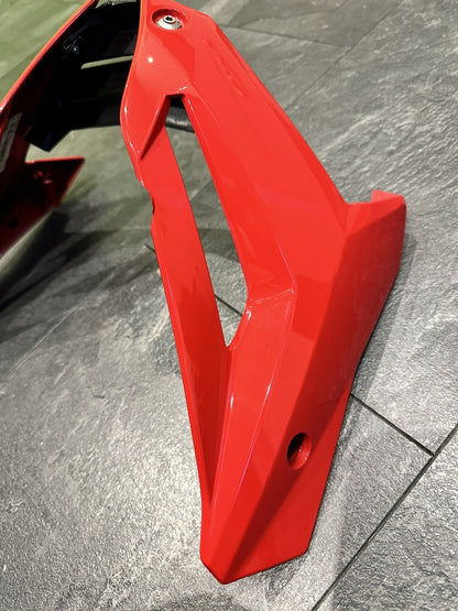 BMW S1000R 2017 Belly Pan Engine Spoiler Red 2018-2021 3534 Miles OEM