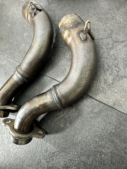 Aprilia Tuono V4 1100 2021 Rear Exhaust Downpipe Link 6606 Miles 2022-2024 OEM