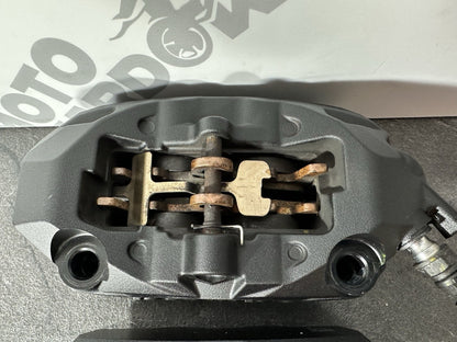 Aprilia RS660 2021 BREMBO Brake Calipers & Pads Only 6220 Miles 2022-2025 OEM