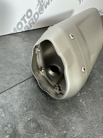 Triumph Street Triple RS 765 Exhaust Muffler Cap End Cap 5159 Miles 2017-2020