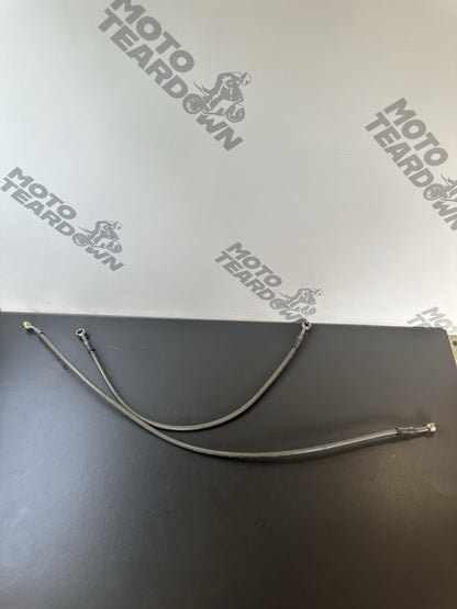Triumph Street Triple 675 Front brake hoses 2008 - 2011  675 Front Brake Hoses