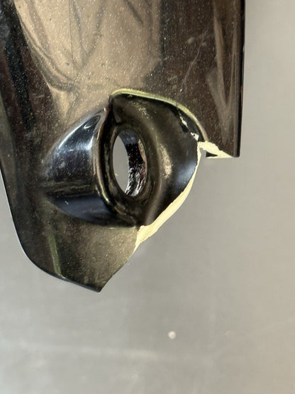 TRIUMPH STREET TRIPLE 675R FRONT MUDGUARD FENDER GLOSS BLACK *SEE DESCRIPTION*