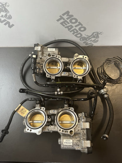 APRILIA TUONO V4 1100 FACTORY Throttle Bodies - 8573046 2017-2020 Front And Rear