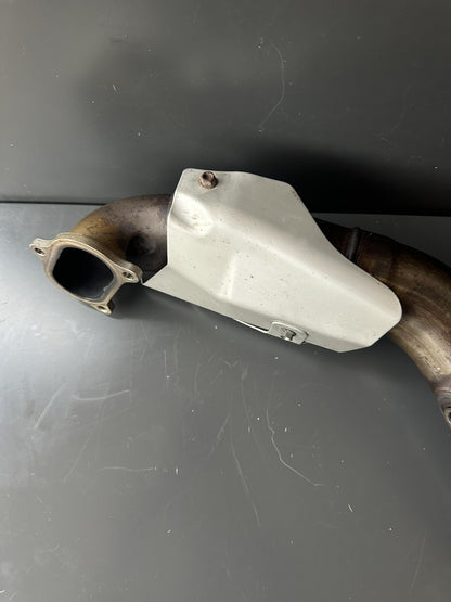 Ducati Panigale V2 HORIZONTAL EXHAUST MANIFOLD HEADER Y PIPE FRONT 570.1.455.2A