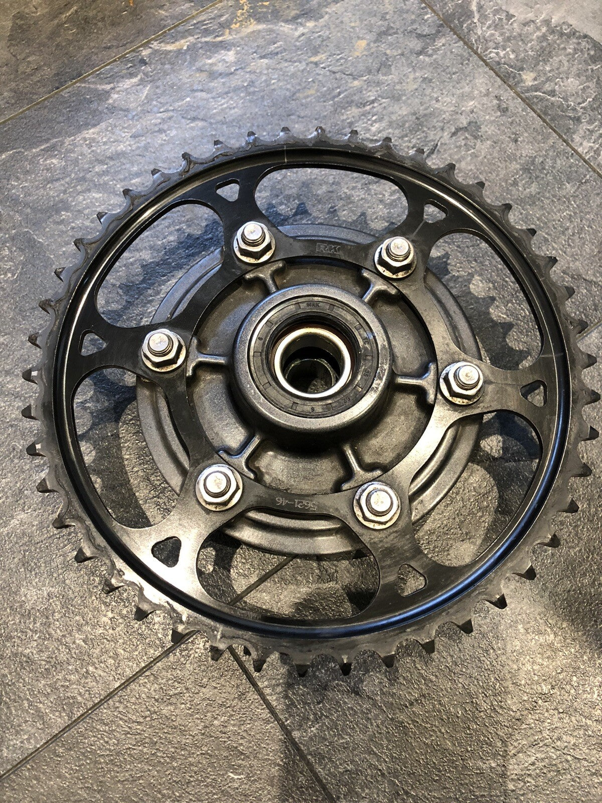 Triumph Street Triple 765 R RS 2019 Sprocket Carrier & Cush Drives 8876 Miles