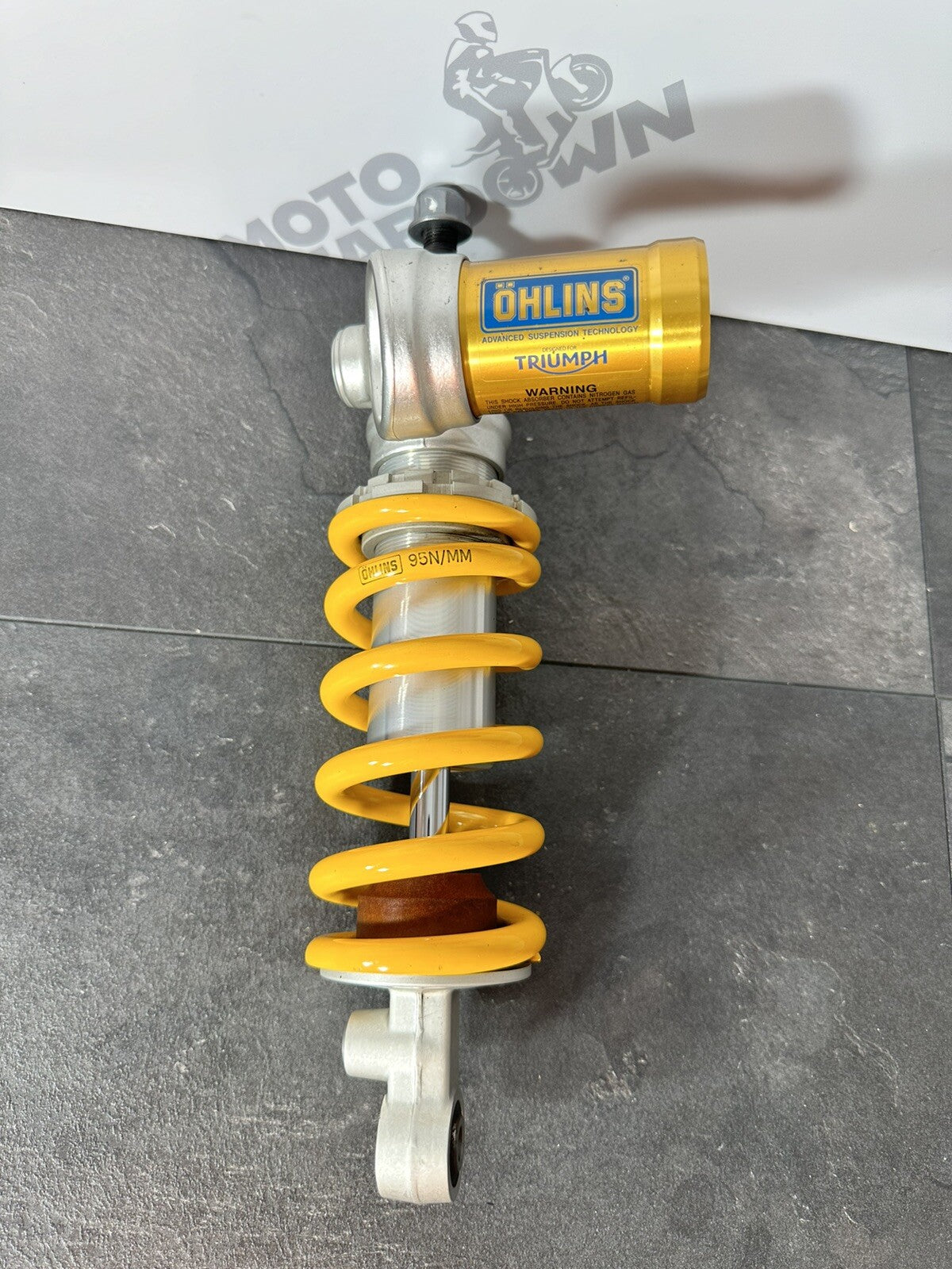 Triumph Street Triple 765 RS 2017 OHLINS Rear Shock Absorber 10580m 765R 765S