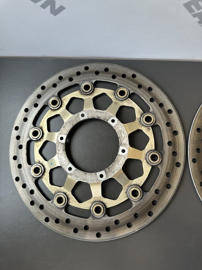 Honda CBR1000RR Pair of Front Yutaka Brake Discs 2004 2005 RR4 RR5 Front Discs