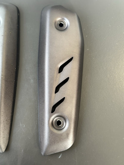 Triumph Street Triple 765RS 765R S Radiator End Plates Brackets 2017-2019 *GREY*