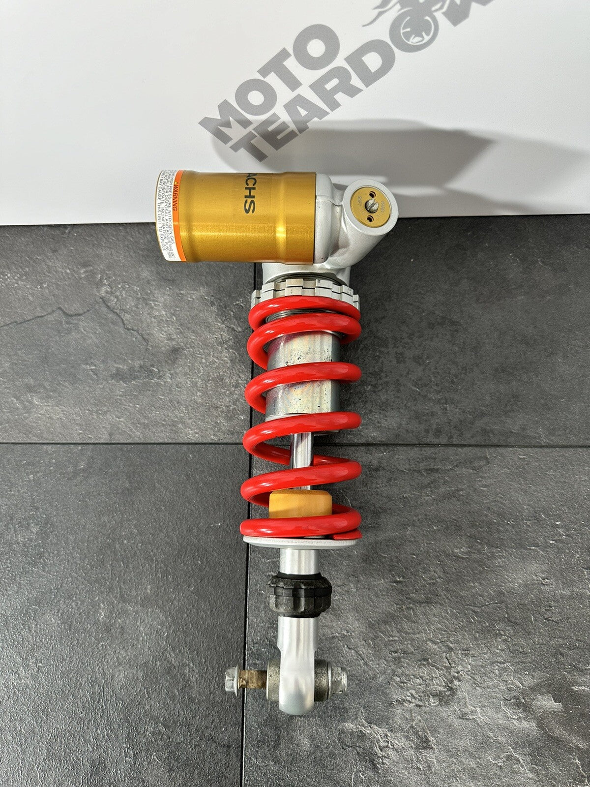 Aprilia Tuono V4 1100 2021 SACHS Rear Shock Absorber 6606 Miles 2022-2024 OEM