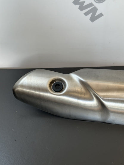 TRIUMPH SPEED TRIPLE 1050 EXHAUST HEAT SHIELD 19,161 Miles 2013 1050 Heat Shield