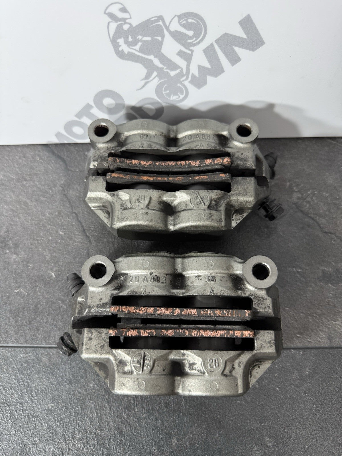 Triumph Street Triple 765 RS 2021 BREMBO M50 Brake Calipers 21650 Mile 2020-2022