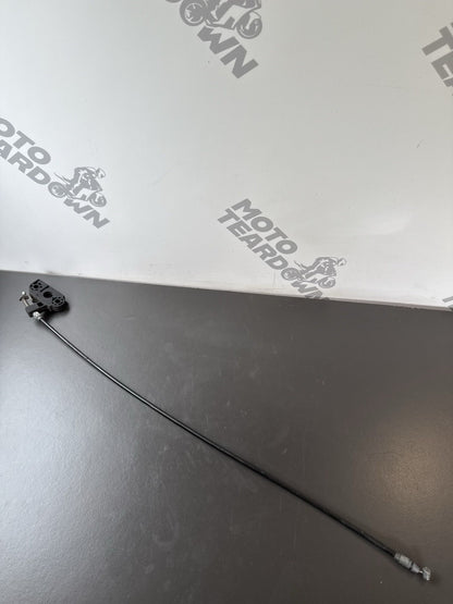 Triumph Street Triple 675 675R Seat Lock Latch Cable Seat Cable OEM 675R Cable