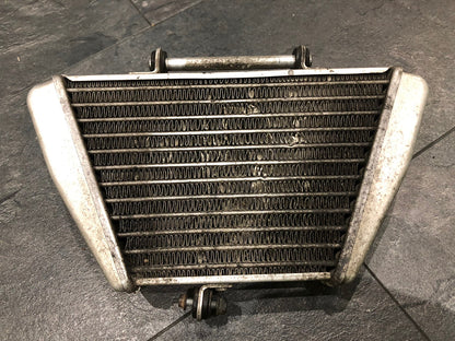 Aprilia Tuono V4 1100 FACTORY 2016 Oil Cooler Radiator Dented OEM RSV4 RF