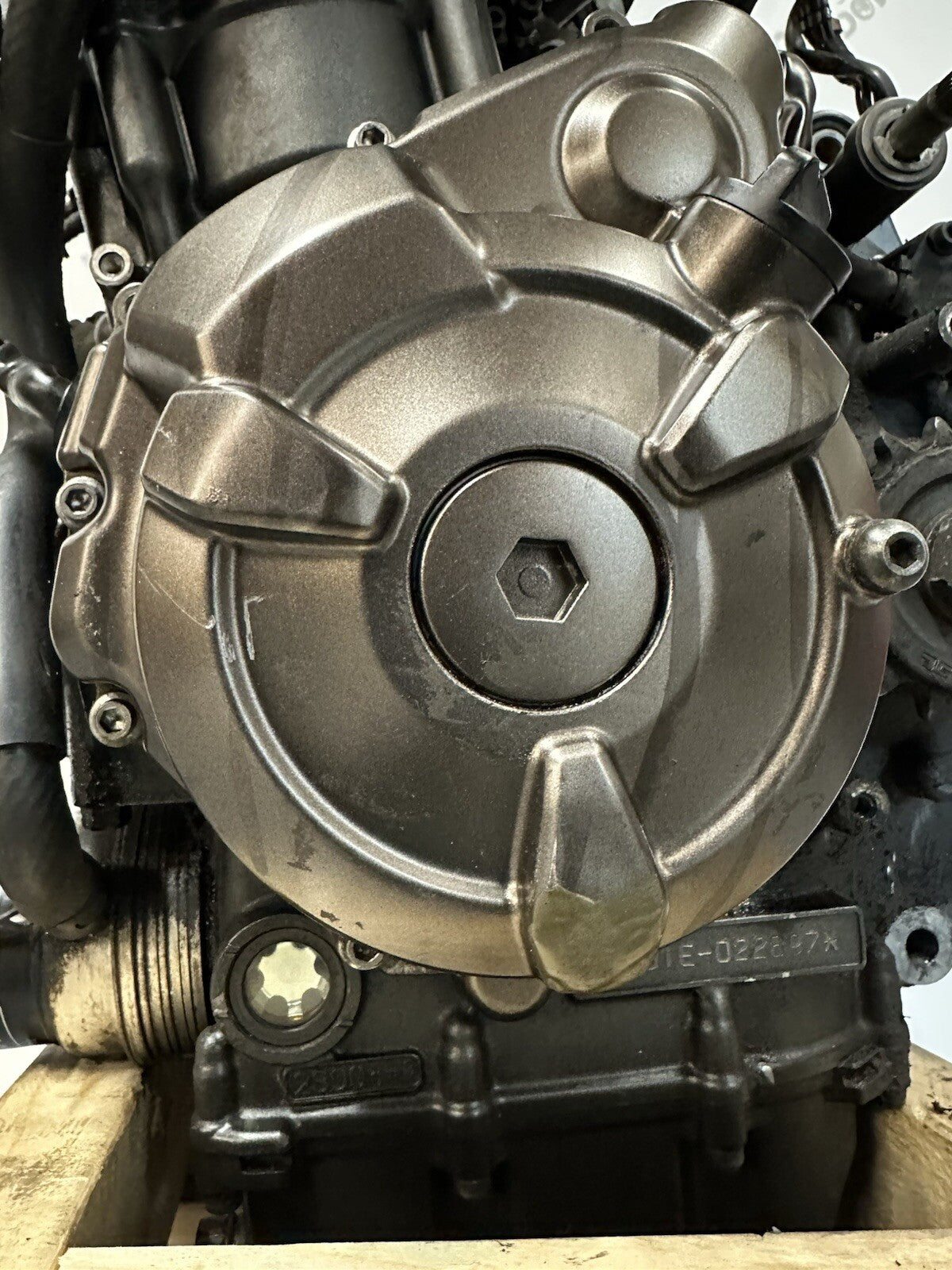 Yamaha MT07 MT-07 2014 - 2017 Engine With Throttle Bodies And Wiring Loom