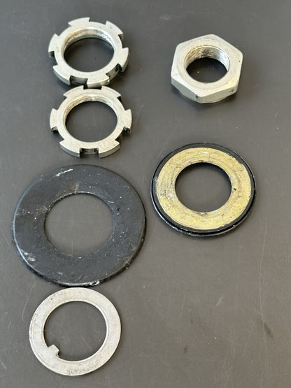 Triumph Street Triple 675 675R Front Forks Top Yokes Nuts Bolts 2007-2011 OEM