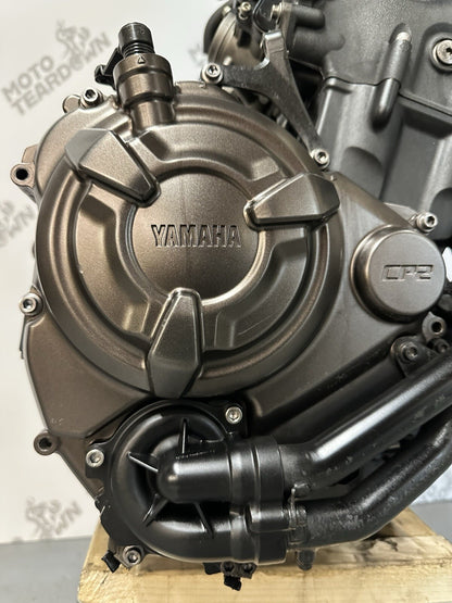 Yamaha MT07 MT-07 2014 - 2017 Engine With Throttle Bodies And Wiring Loom