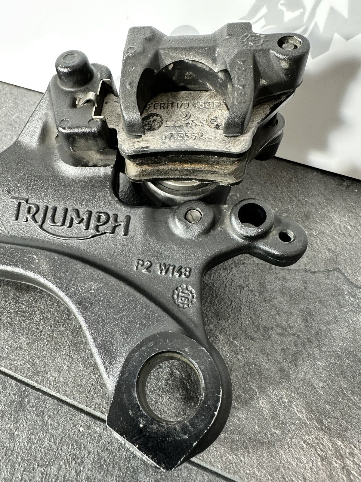 Triumph Street Triple 765 RS 2017 BREMBO Rear Brake Caliper 10580m 2018-2021 OEM