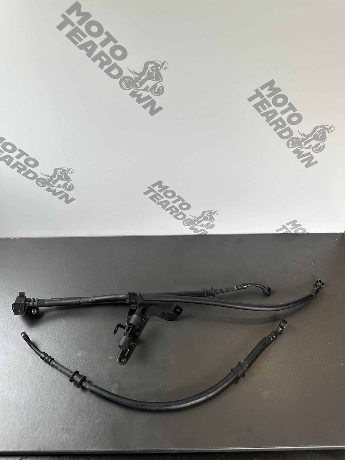 Yamaha MT09 Front Brake Hoses MT-09 Front Brake Hoses ABS HOSES 2017-2020 OEM