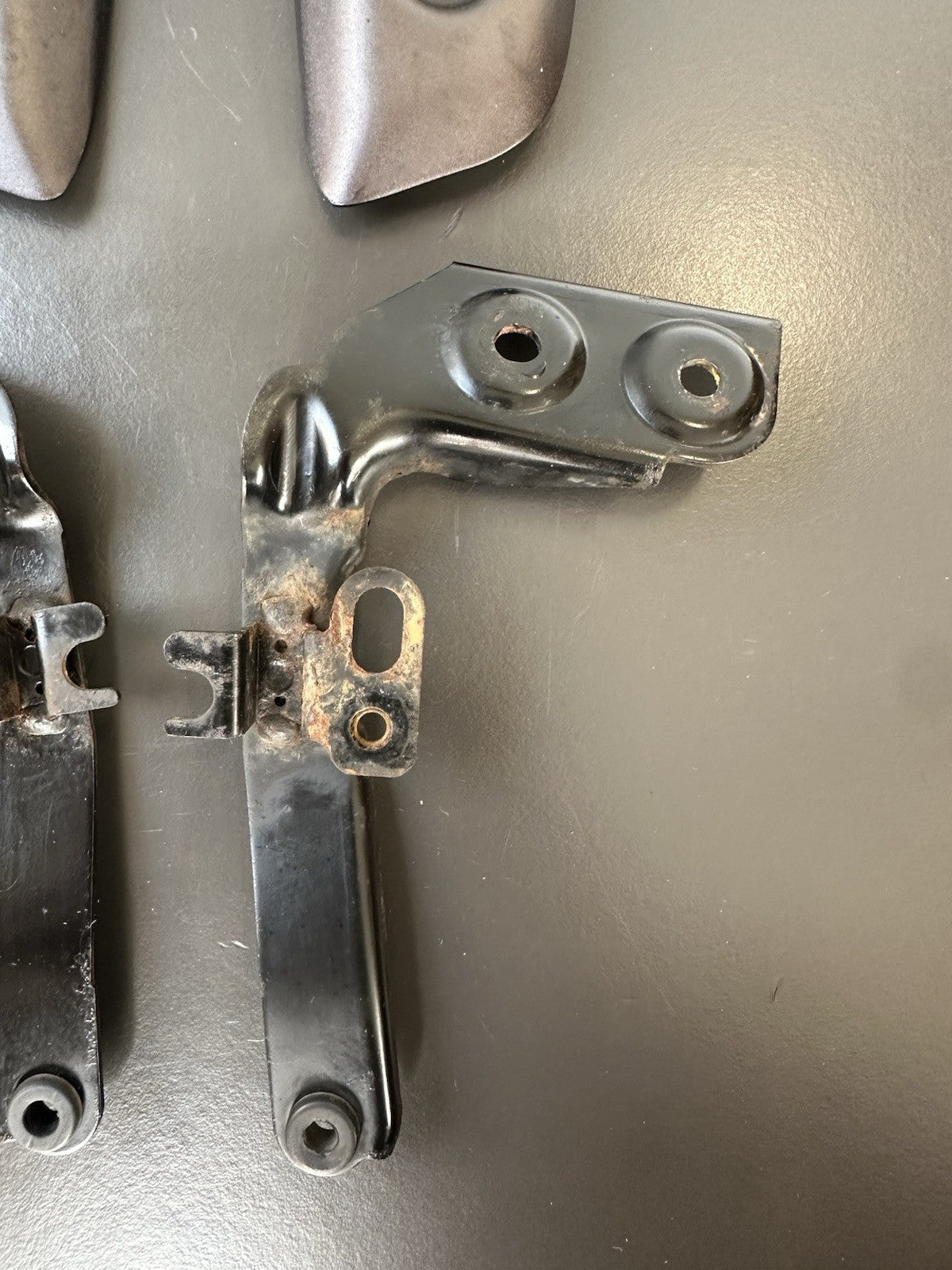 Triumph Street Triple 765RS 765R S Radiator End Plates Brackets 2017-2019 *GREY*