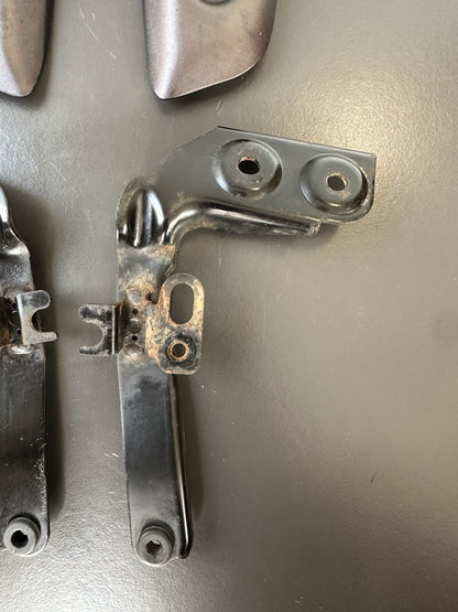 Triumph Street Triple 765RS 765R S Radiator End Plates Brackets 2017-2019 *GREY*