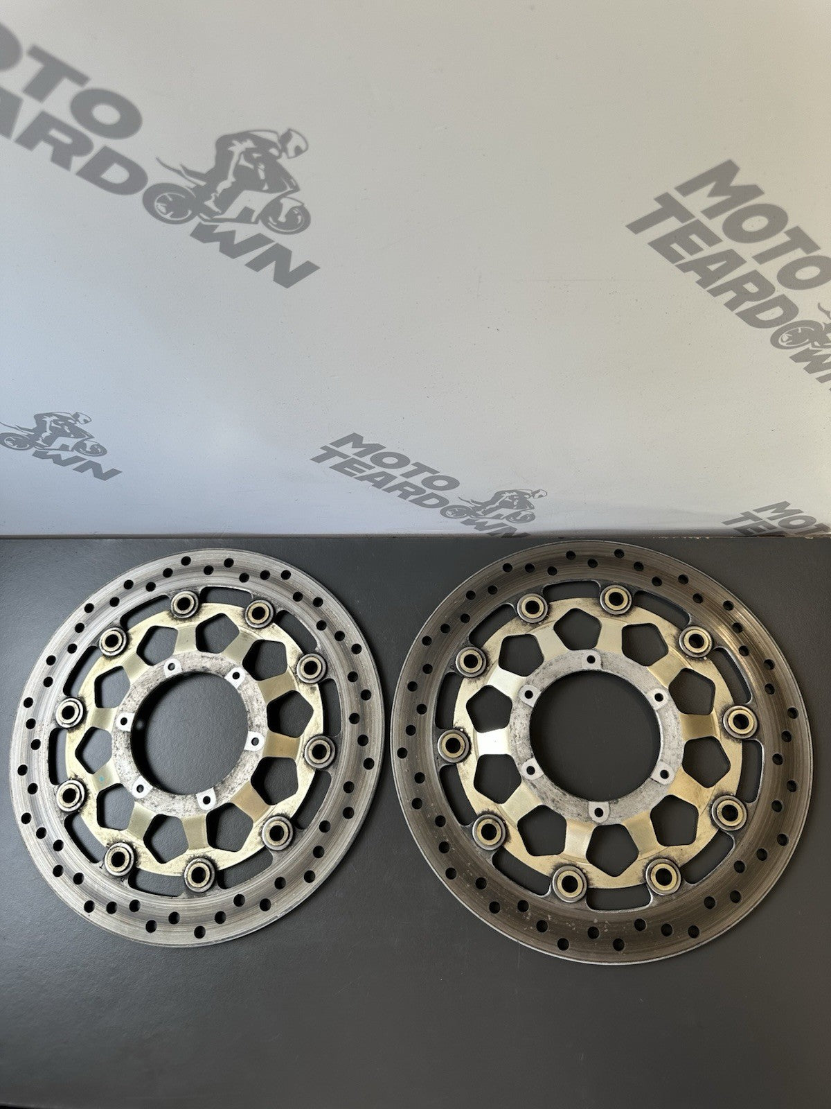 Honda CBR1000RR Pair of Front Yutaka Brake Discs 2004 2005 RR4 RR5 Front Discs