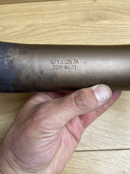 Ducati Monster 1200 Rear Mid Exhaust Section 57113261A M1200 Exhaust Part OEM