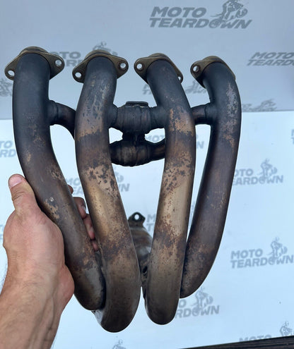 BMW S1000R Downpipes exhaust headers  BMW 8545137 2014 16,807 Miles OEM