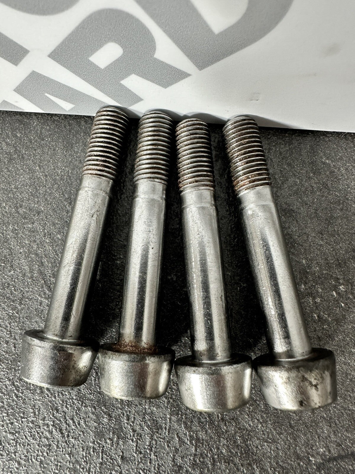 Triumph Street Triple 765 RS 2018 Brake Caliper Mount Bolts 15244m 2017-2020 OEM