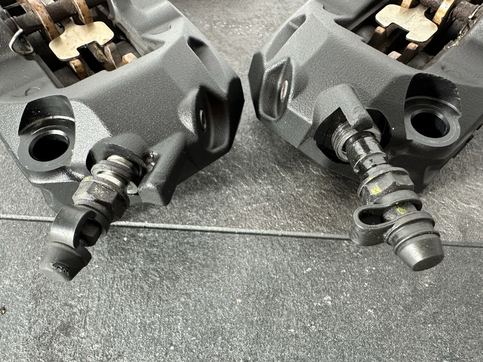 Aprilia RS660 2021 BREMBO Brake Calipers & Pads Only 6220 Miles 2022-2025 OEM