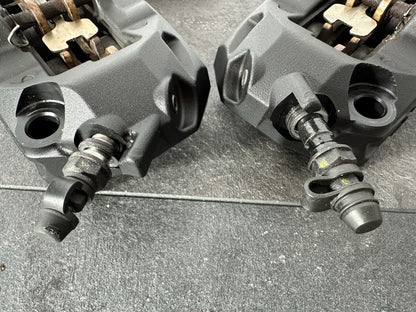 Aprilia RS660 2021 BREMBO Brake Calipers & Pads Only 6220 Miles 2022-2025 OEM