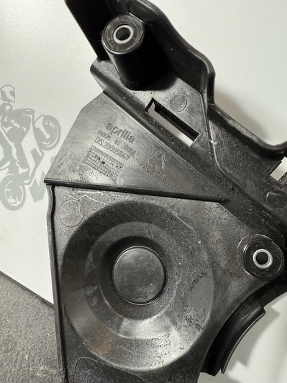 Aprilia RS660 2021 Front Sprocket Cover Shield Only 6220 Miles 2022-2025 OEM