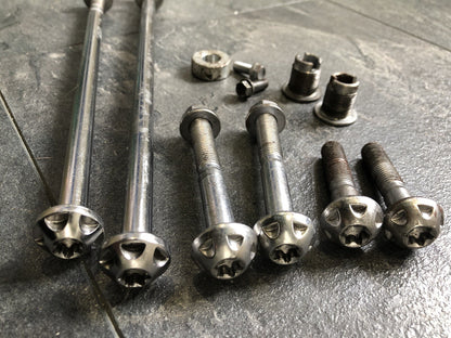 Triumph Street Triple RS 765 Engine Frame Bolts Locknut 2017 Only 5159 Miles OEM