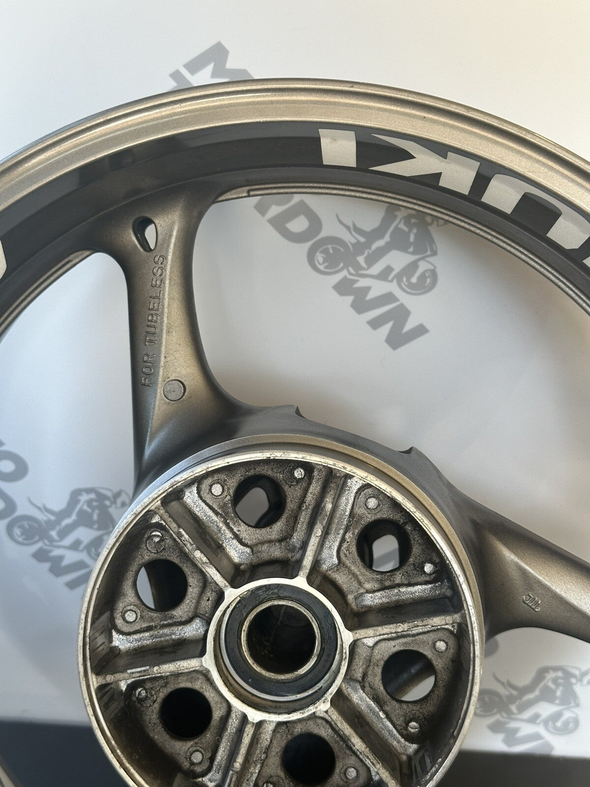 SUZUKI GSXR 1000 2009 -2016 REAR WHEEL REAR RIM OEM 33,787 Miles GSXRRear Wheel