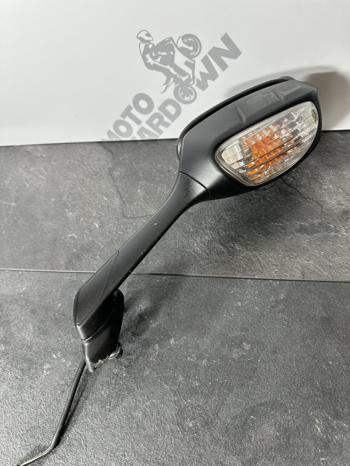 Suzuki GSXR 1000 2014 Left Mirror Indicator Assembly 22774 Miles 2009-2016 OEM