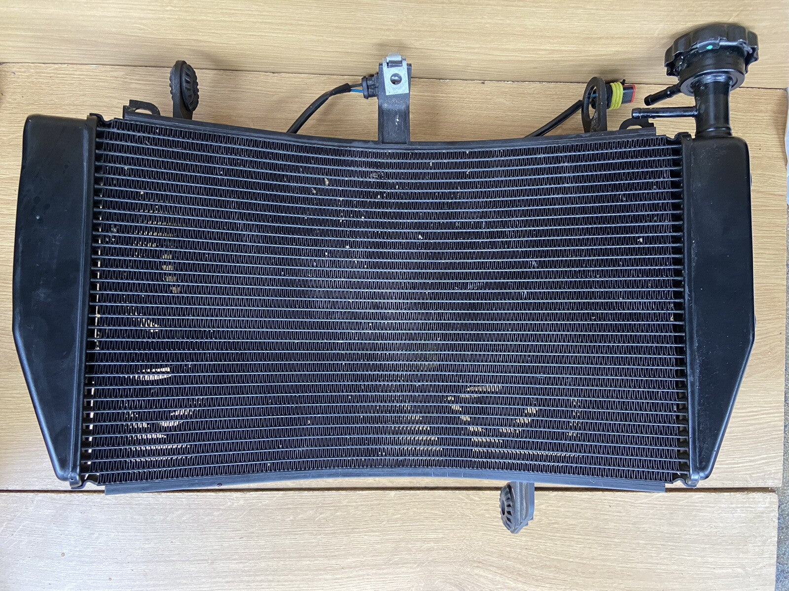 Ducati Supersport radiator With Fans, Coolant Radiator And Fans Supersport Rad