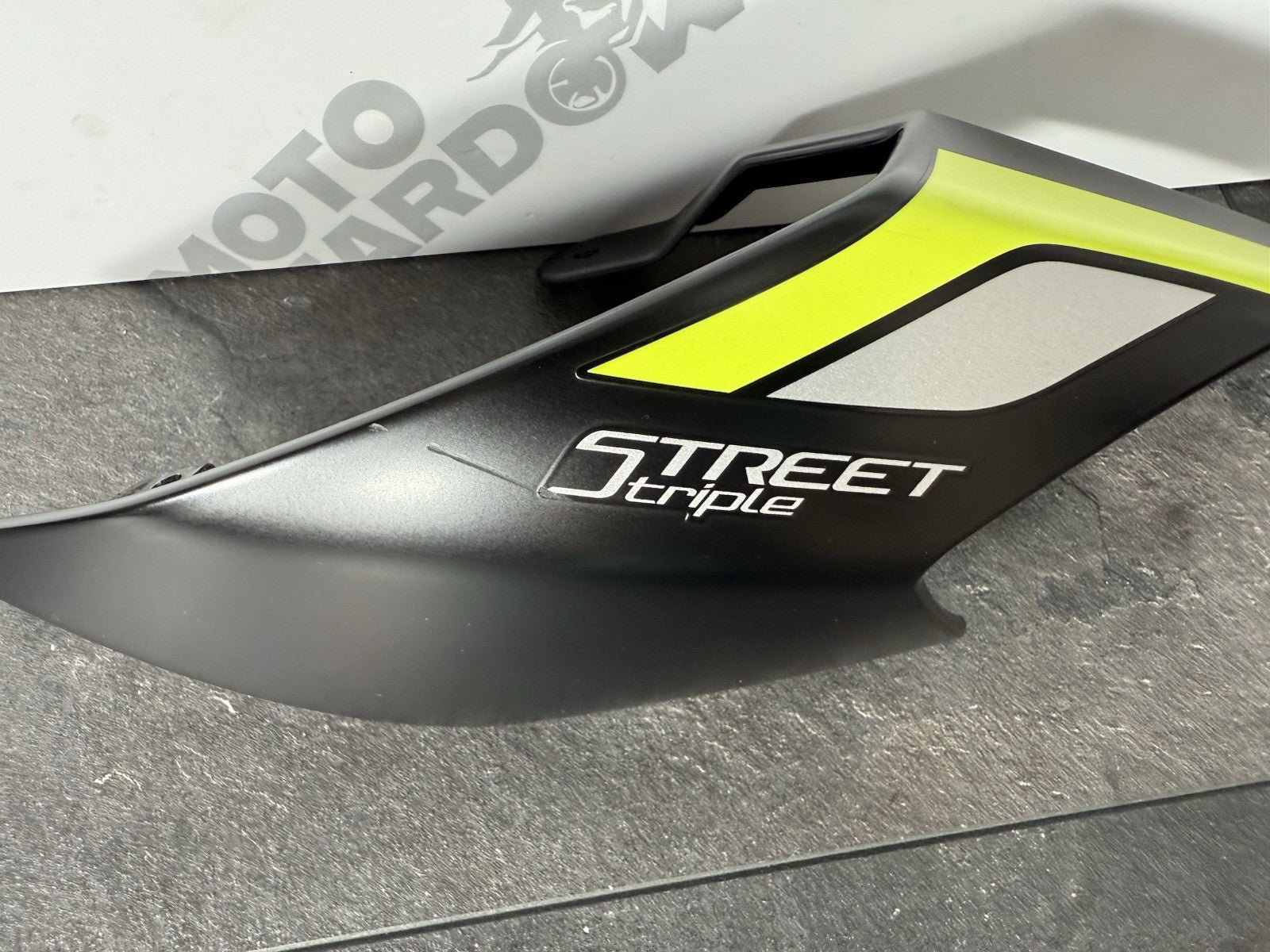 Triumph Street Triple 765 RS 2021 Rear Left Side Fairing 21650 Miles 2020-2022