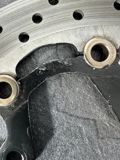 Suzuki GSXR 1300 2016 HAYABUSA Front Brake Discs Rotors SUNSTAR 18408 Miles OEM