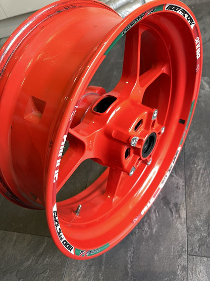 Aprilia Tuono V4 1100 Factory 2017 Rear Wheel Rim Only 9262 Mile RSV4