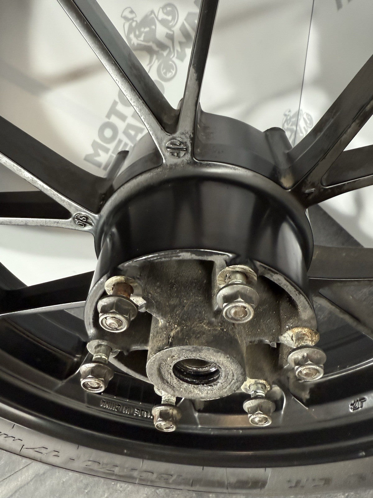 Yamaha YZF R125 R 125 2014 Front Rear Wheels Pair & Tyres 26983 Miles 2008-2018