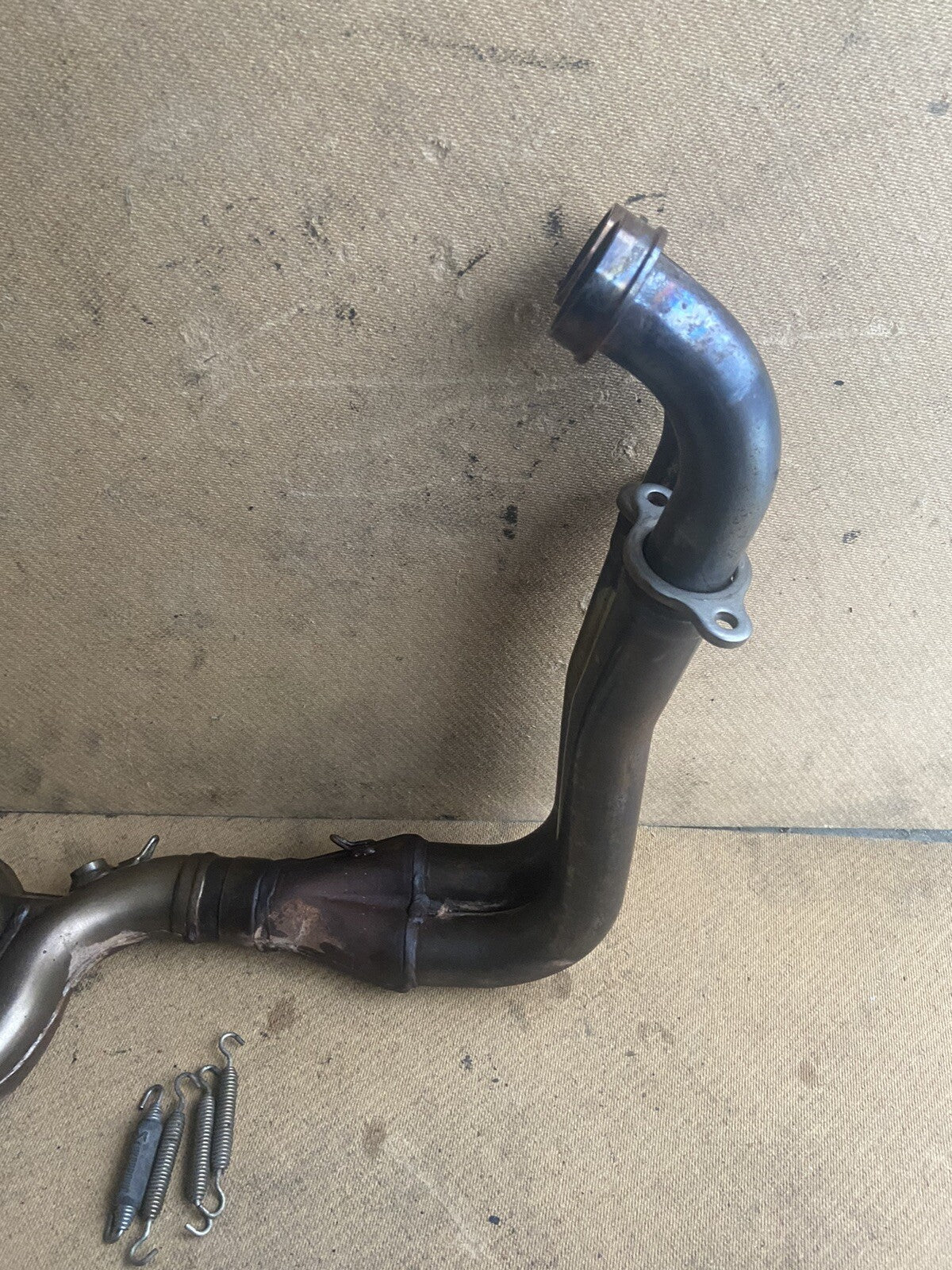 APRILIA TUONO V4 1100 FACTORY HEADERS DOWN PIPES Aprilia Exhaust System OEM 2017