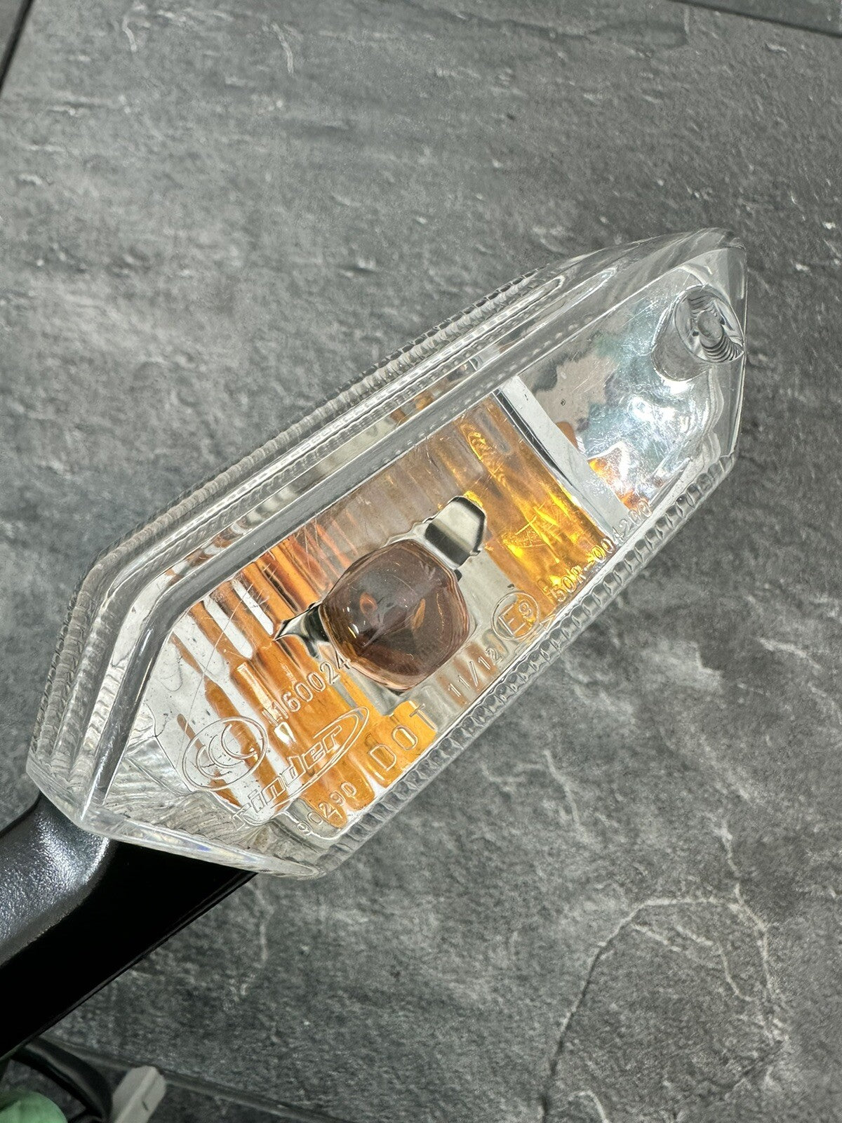 Kawasaki ZX6R 636 ABS 2016 Rear Right Indicator Assembly 8655 Mile 2013-2015 OEM