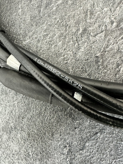 Kawasaki ZX6R 636 ABS 2016 Exhaust Servo Cables 8655 Mile 2013-2015 OEM